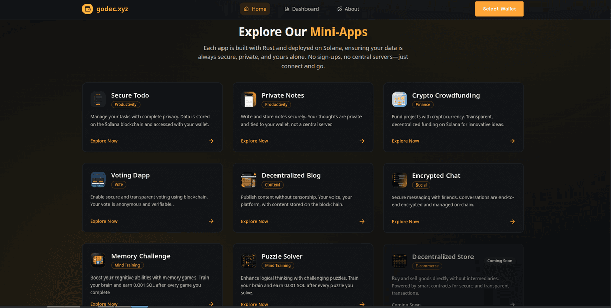 Godec.xyz - Preview 1